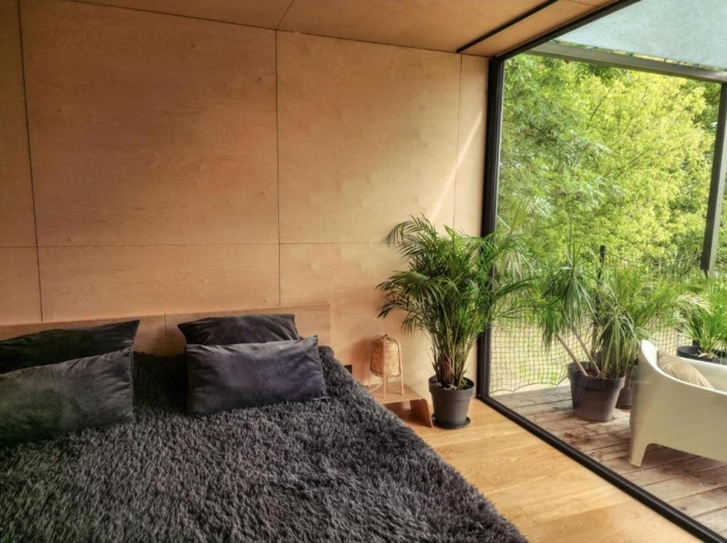 Riverfront Cabins In The Garden 波兹南 外观 照片